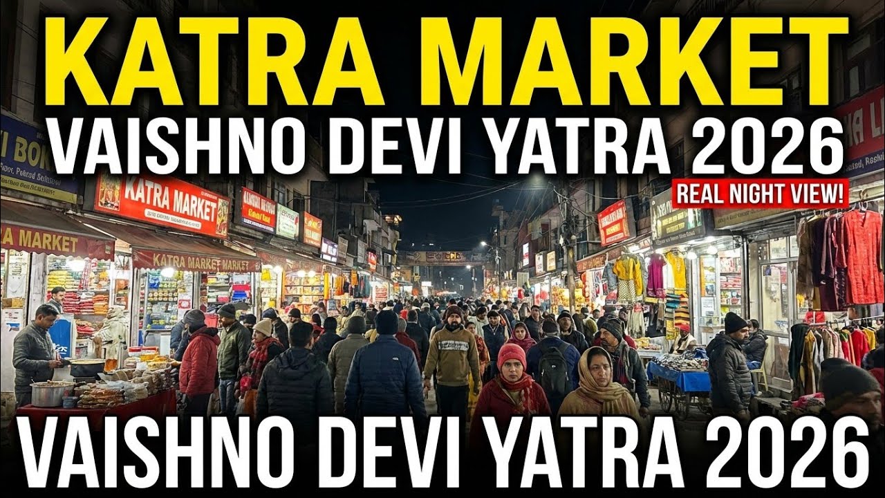 ShivKhori + Katra market | Shivkhori is 85km from Katra | Vaishno Devi Yatra 2026