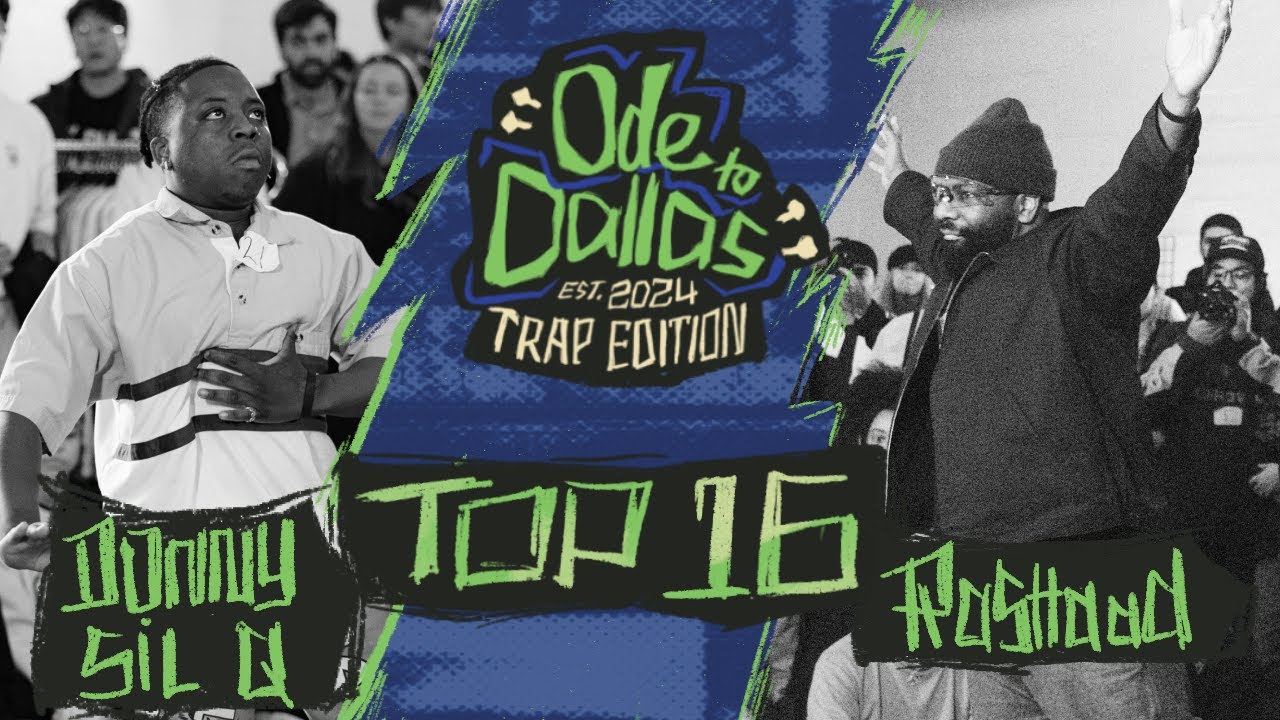 DONNY SILQ VS RASHAAD | TOP 16 | 1V1 POPPING | ODE TO DALLAS 2024