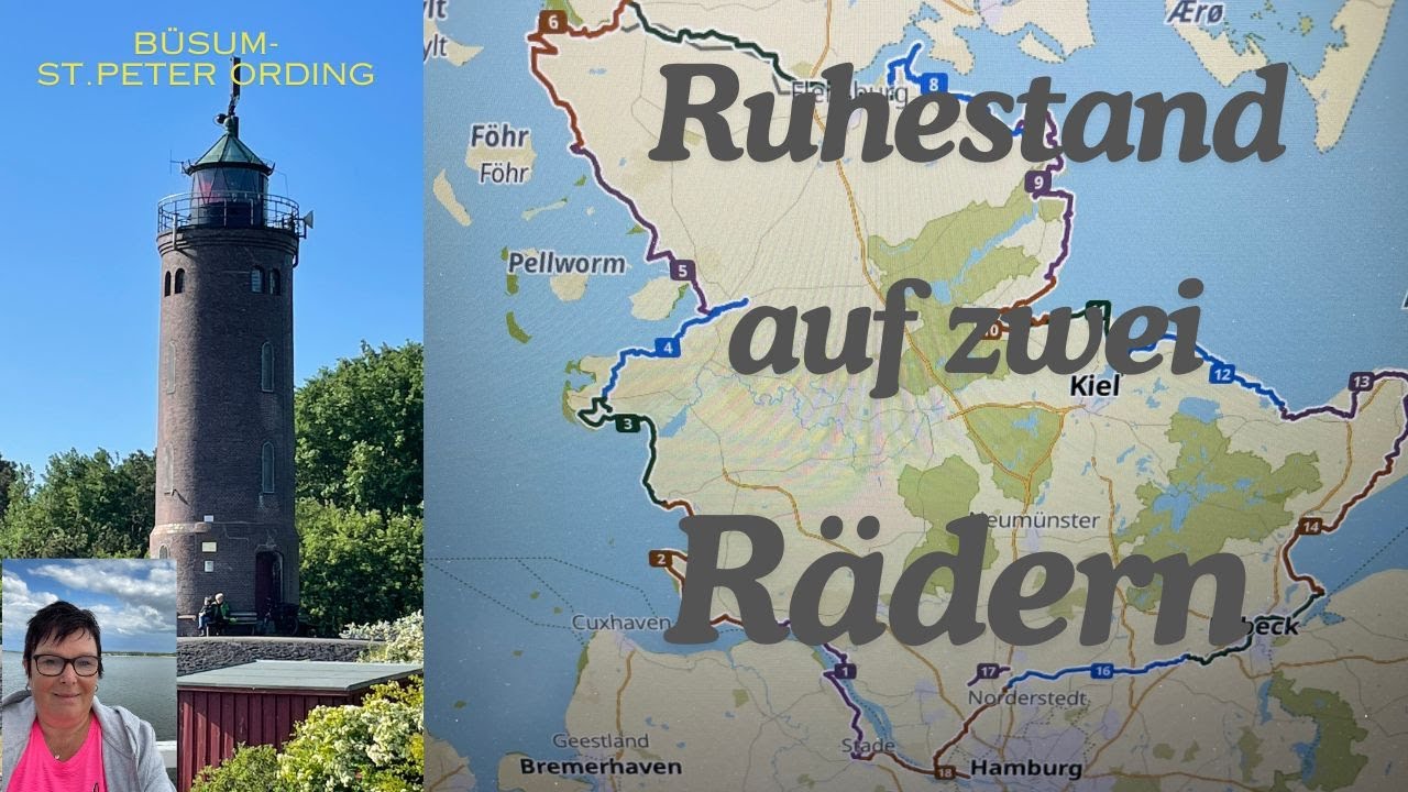 Ruhestand auf zwei Rädern, von Büsum nach Sankt Peter Ording