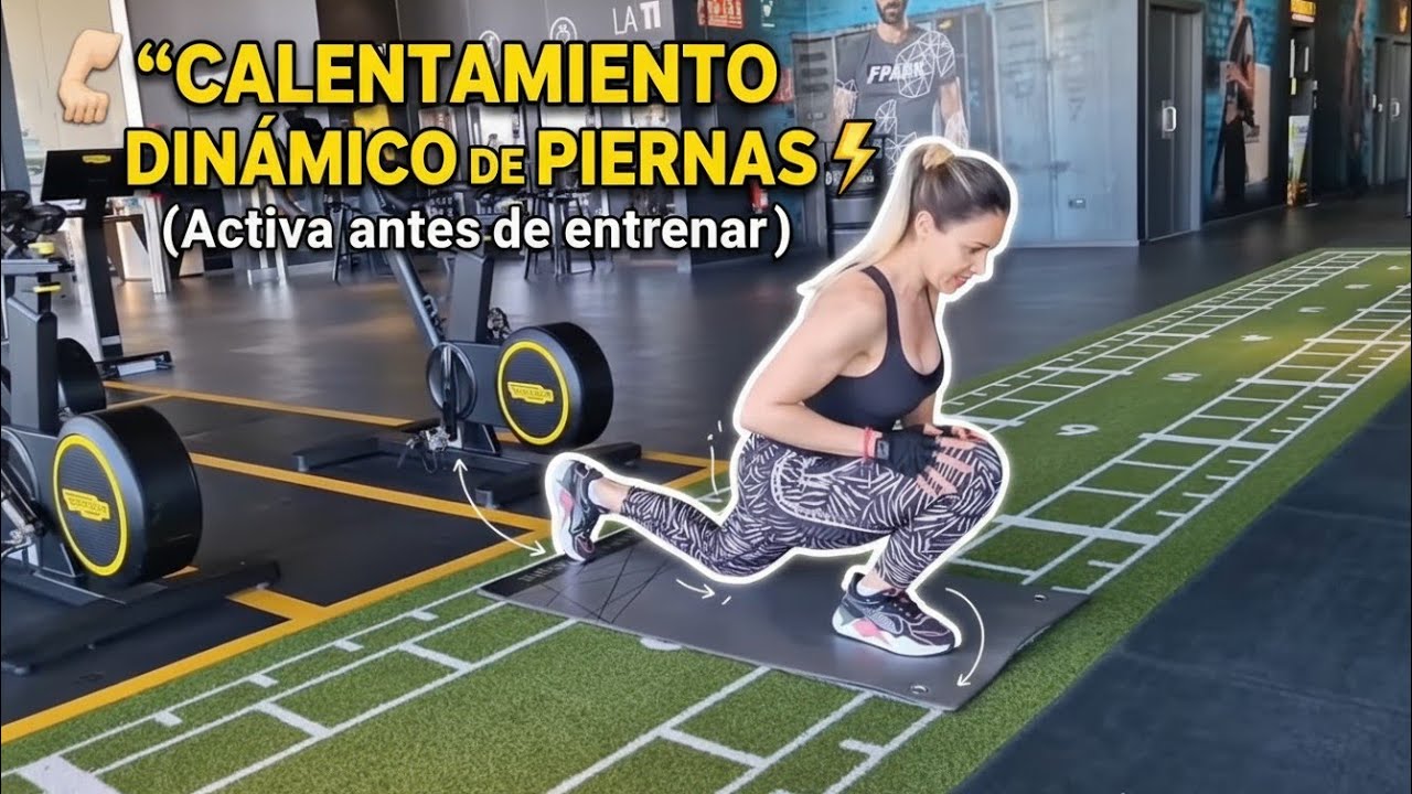 CALENTAMIENTO TREN INFERIOR - PIERNAS Y GLÚTEOS #piernas #gluteos #cuerpofitnes #rutinafitness