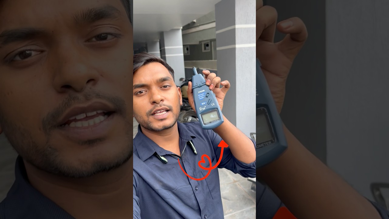 How to check motors RPM ? ￼  