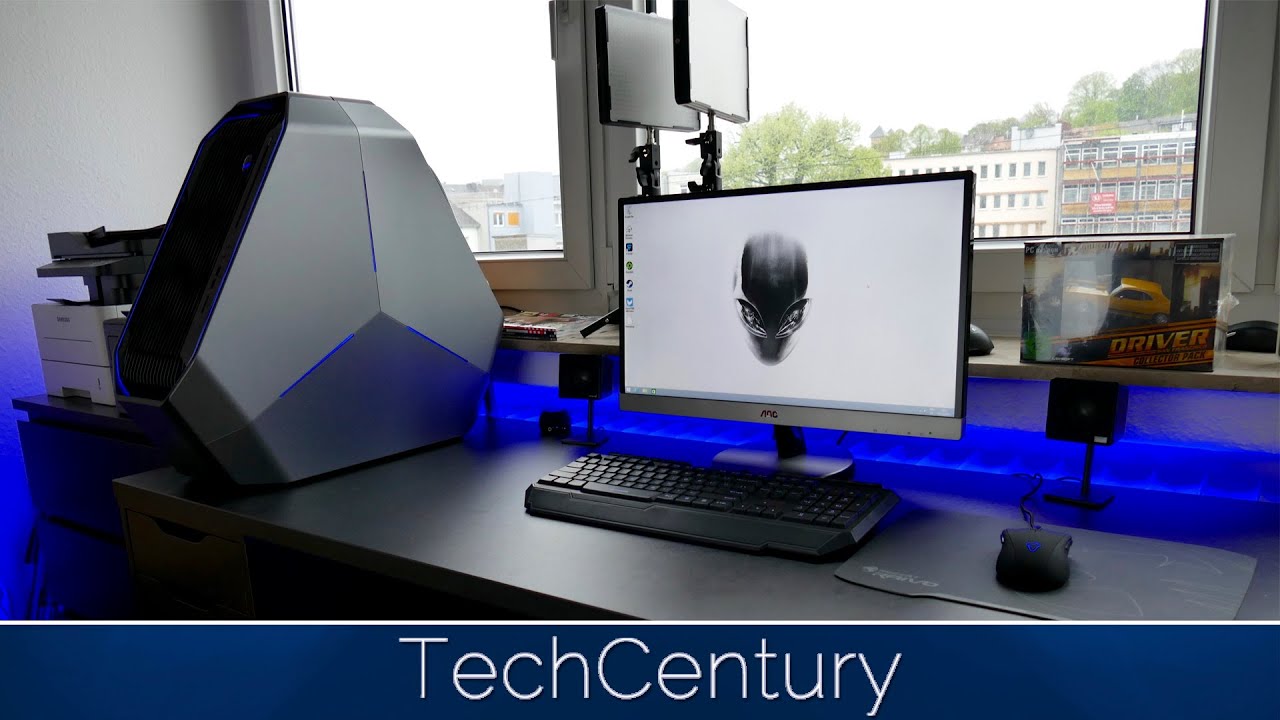 TechCentury Alienware Area 51 Gaming /Editing Setup Tour 2015