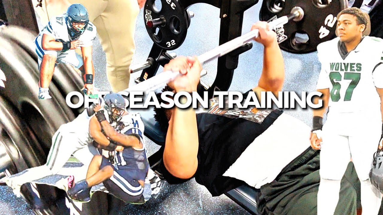 OFFENSIVE LINEMEN OFF SEASON TRAINING UPPER BODY DAY 