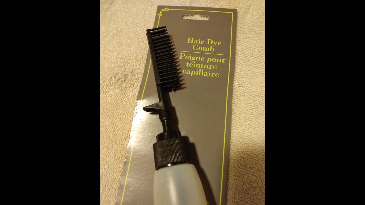 Hair Dye Comb demo $1.25
