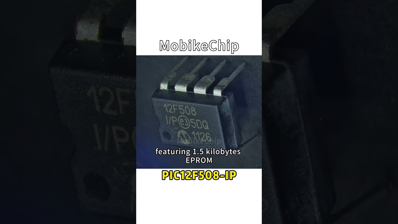 PIC12F508-IP ,#8-bit microcontroller ,