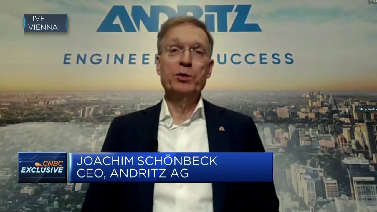 Andritz CEO: Growth driven by renewables