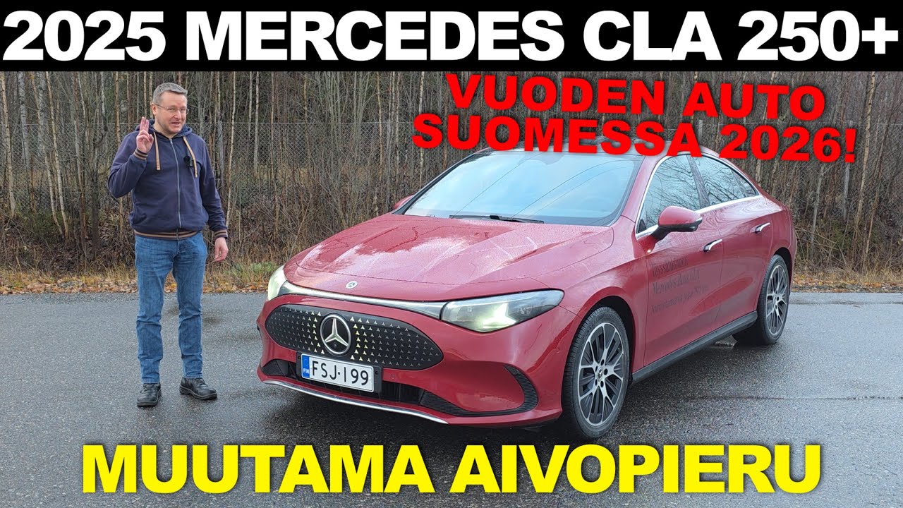 Mercedes-Benz CLA 250+ pitkä koeajo - Hyvä mersu, mutta pari kummallista aivopierua