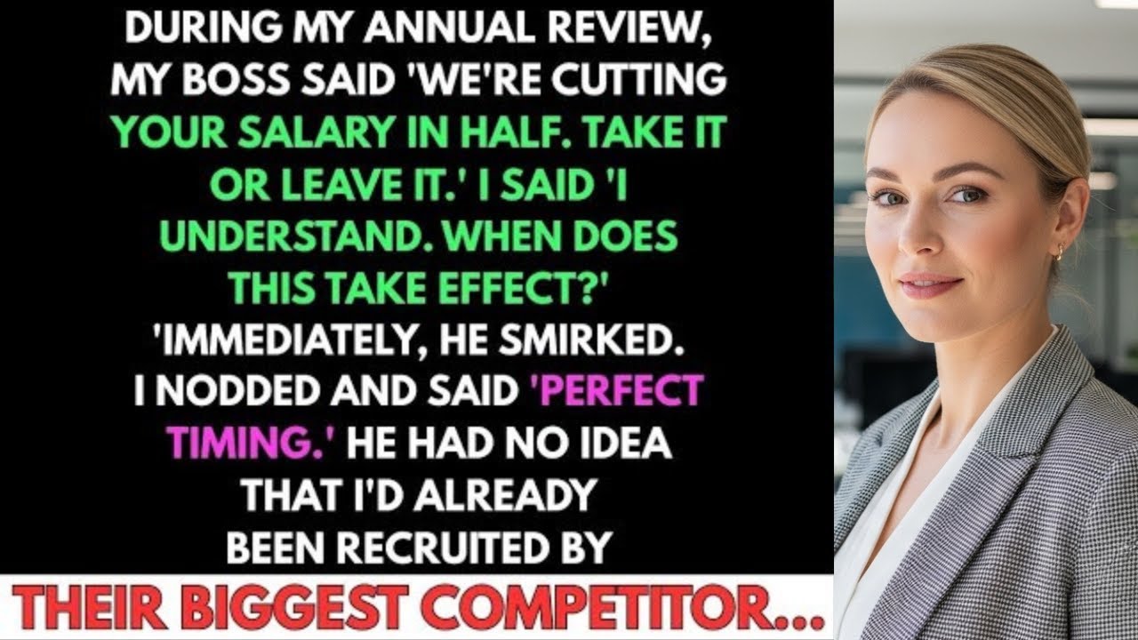 During My Review, My Pay Was Cut 50%—I Was Already Ready to Walk