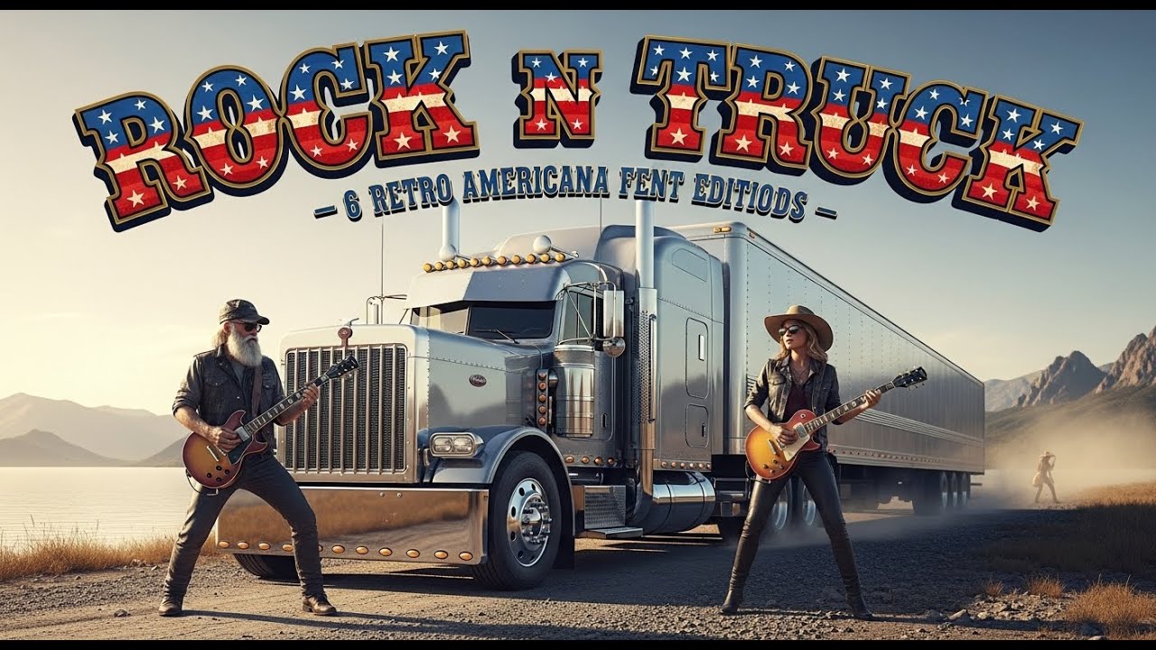 Country Rock Asphalt Fire &ndash; Heavy Truck Mix | Rock Miami Diesel #AsphaltFire #CountryRock