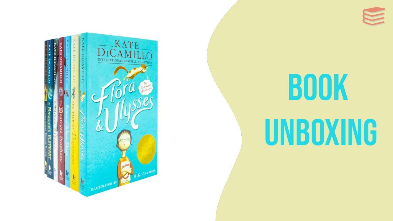Kate Dicamillo Collection 7 Books Box Set - Book Unboxing