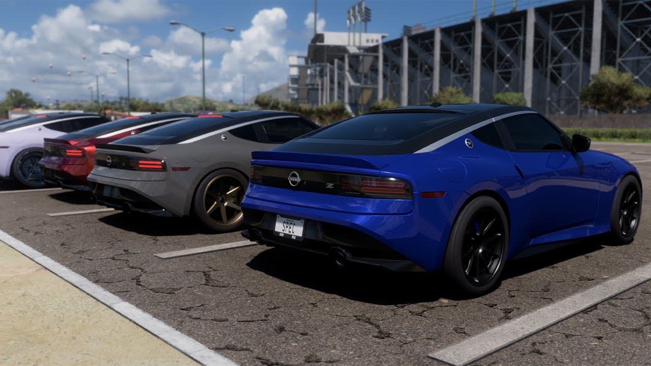 Forza Horizon 5 | New 888HP 400Z | 900HP Street Car Meet - Airstrip Drag/Roll Racing