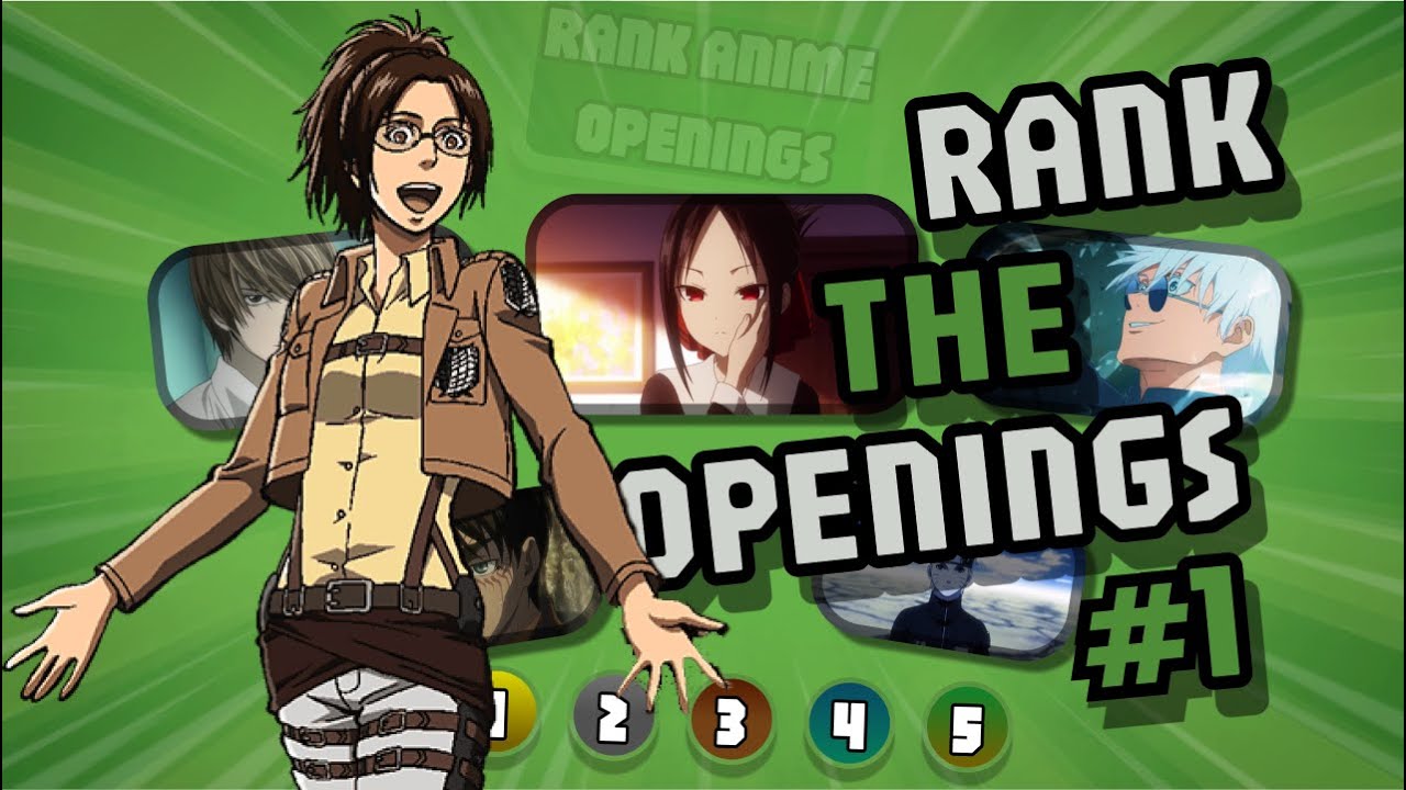 RANK THE ANIME OPENING WITHOUT KNOWING THE NEXT ONE! #1⚡