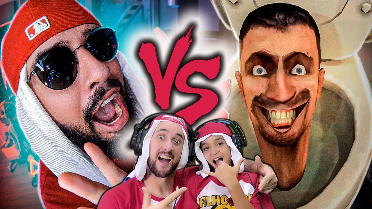 Skibidi Toilet Vs  Mussoumano Batalha de Rap (React)