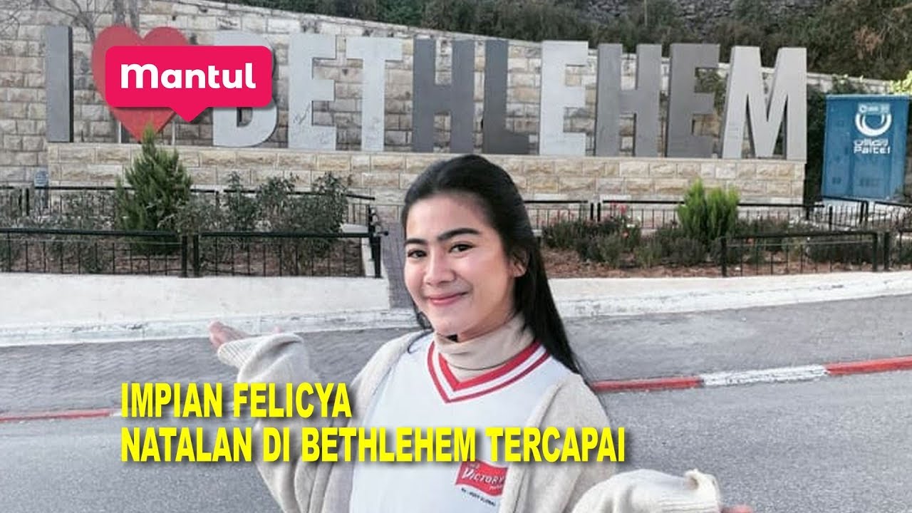 Momen Hangat Natal, Felicya Angelista Doa di Tembok Ratapan Yerusalem | Mantul Infotainment