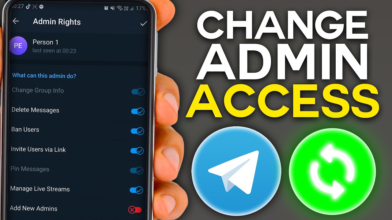 How to Change Admin Access on Telegram in 2025