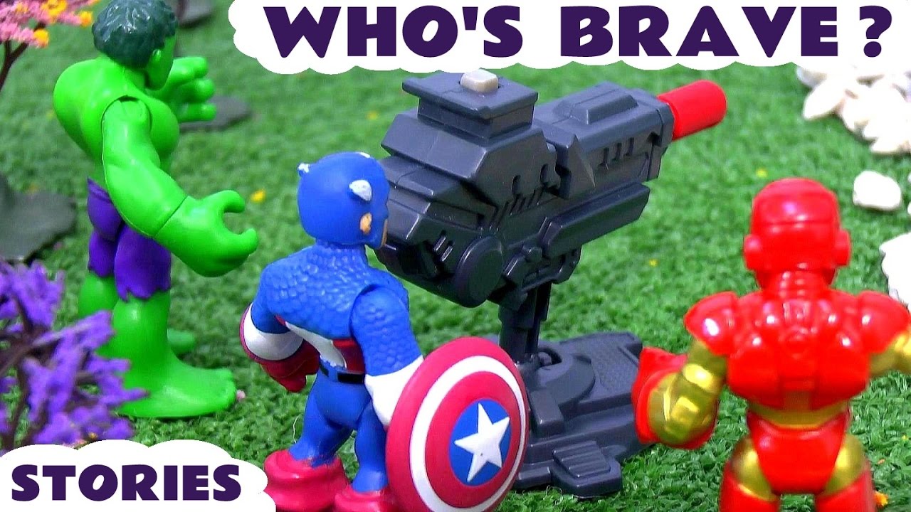 Brave Superhero Toys In Action Stories