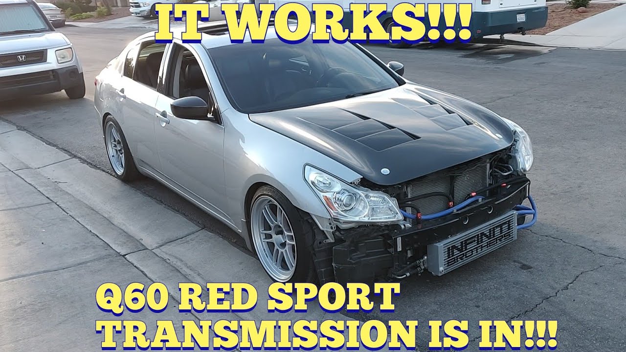 BEST TRANSMISSION SWAP FOR G37/370! THE VR...