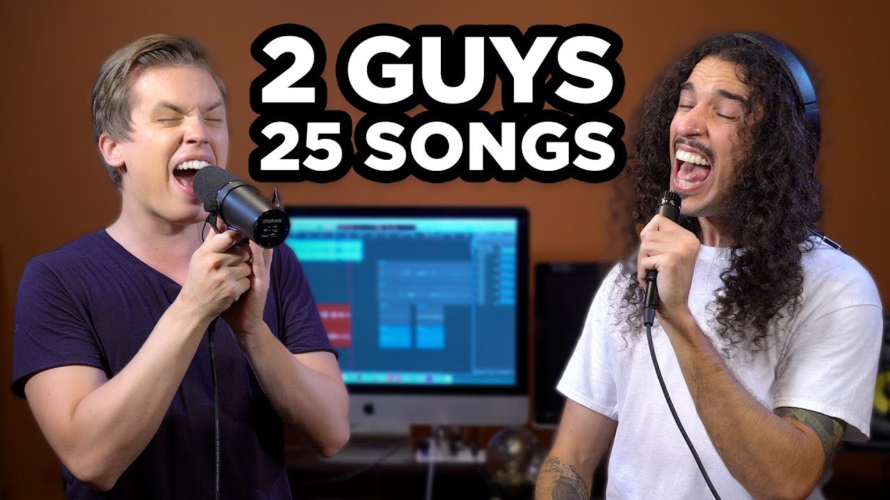 2 Guys, 25 Songs (SING OFF vs. Ten Second Songs)