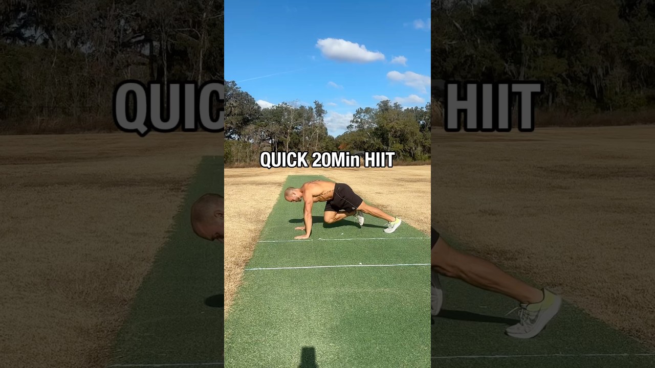 🔥20-Min Bodyweight HIIT Workout for Fat Loss / No Equipment Needed!