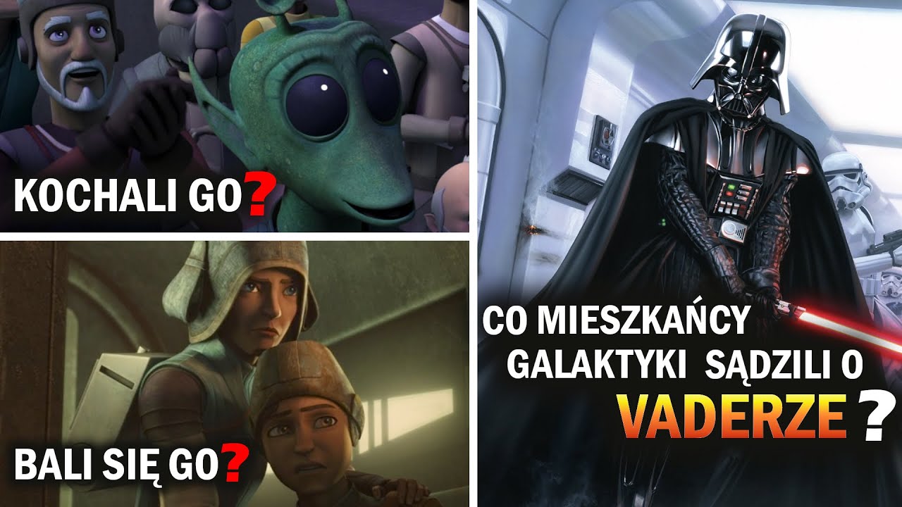 Co mieszkańcy Odległej Galaktyki i żołnierze Imperium sądzili o DARTHCIE VADERZE?