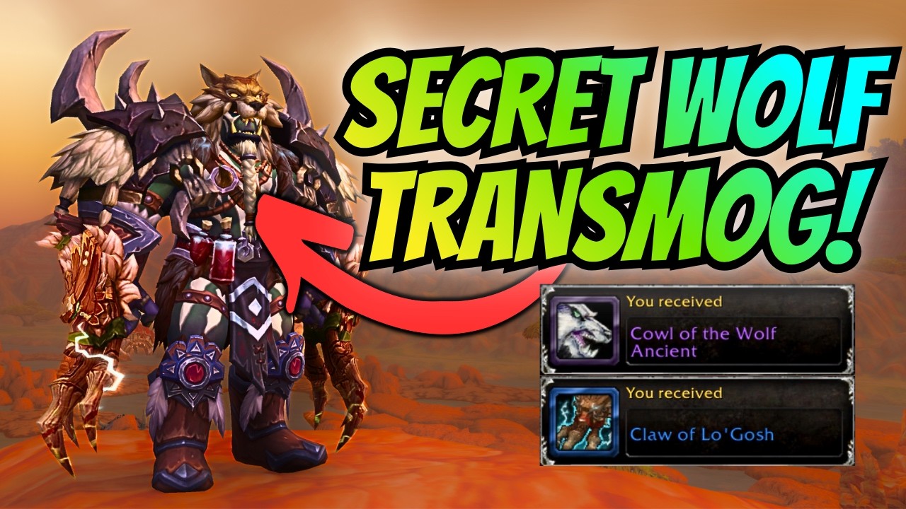 WoW's BEST Hidden Wolf Transmog (Almost Nobody Has It)