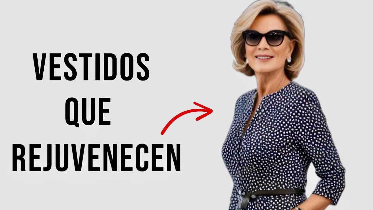 Vestidos Para Lucir JOVEN y ELEGANTE Sin Gastar Mucho Dinero 2025 | Vestidos bonitos para se&ntilde;oras