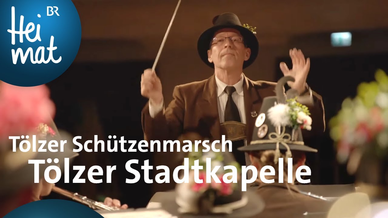 Tölzer Stadtkapelle: Tölzer Schützenmarsch | Zsammgspuit im Isarwinkel 2021 | BR Heimat