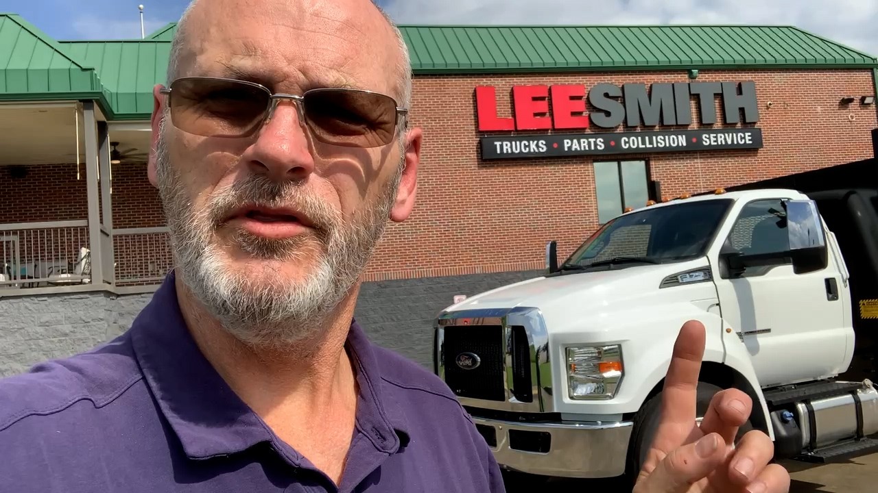 Ford F750 NON CDL Lumber Delivery Dump Body Walk Around - Michael Olden - Lee-Smith TTG Chattanooga