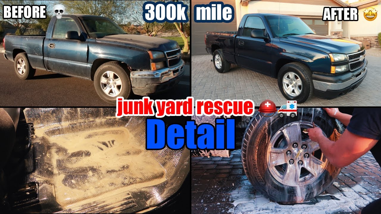 300 тысяч миль, Chevrolet Silverado 2006 года | Спасение со свалки | Детальная глубокая очистка