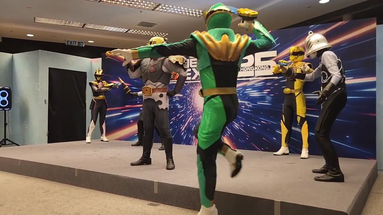 又一城SUPER HERO EXPO HONG KONG 2025超級英雄最後一個舞台表演9-11-2025