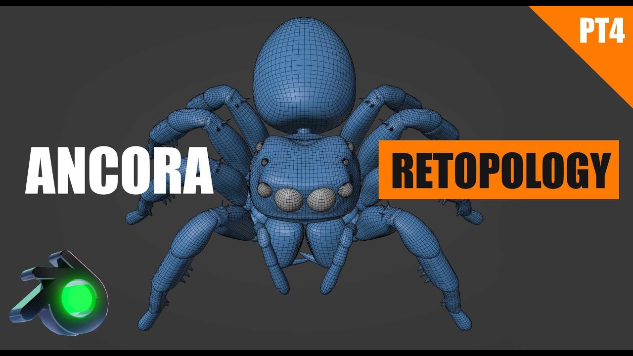 Realizzare un Personaggio da Zero in Blender -  Ancora Retopology! (PT.4)