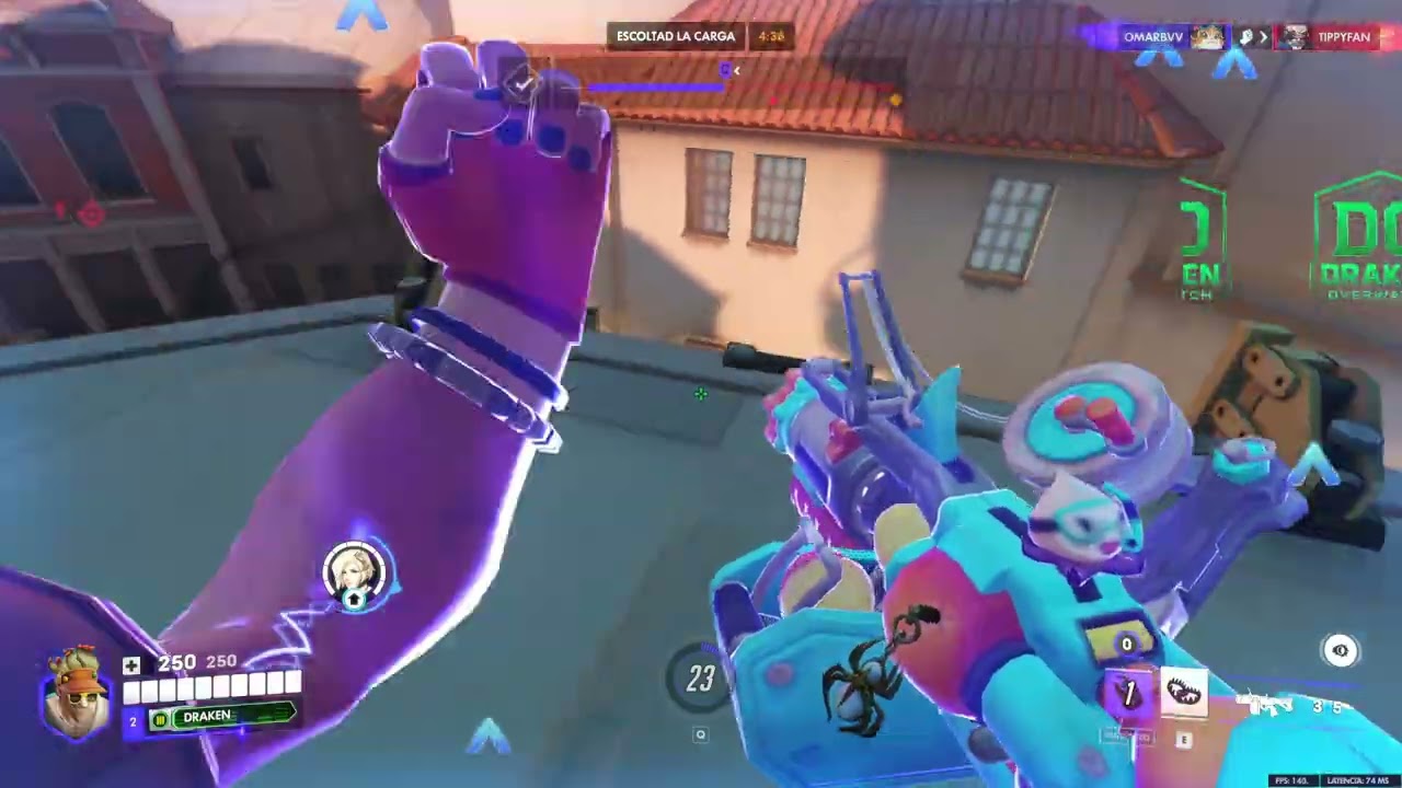 OVERWATCH JUNKRAT ES EL MEJOR EN DISRUT #overwatch2 #viralvideo