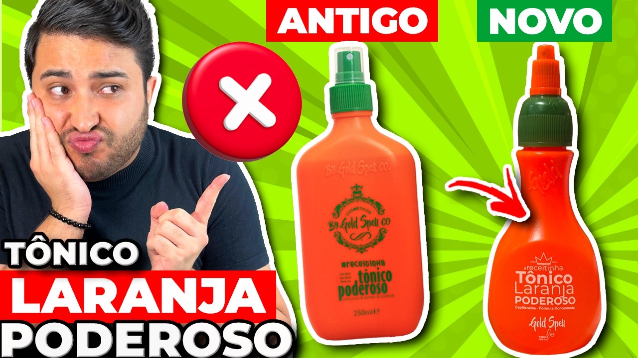 NOVO! Tônico Laranja Poderoso Gold Spell: Vale a Pena Trocar ou é Só Marketing?