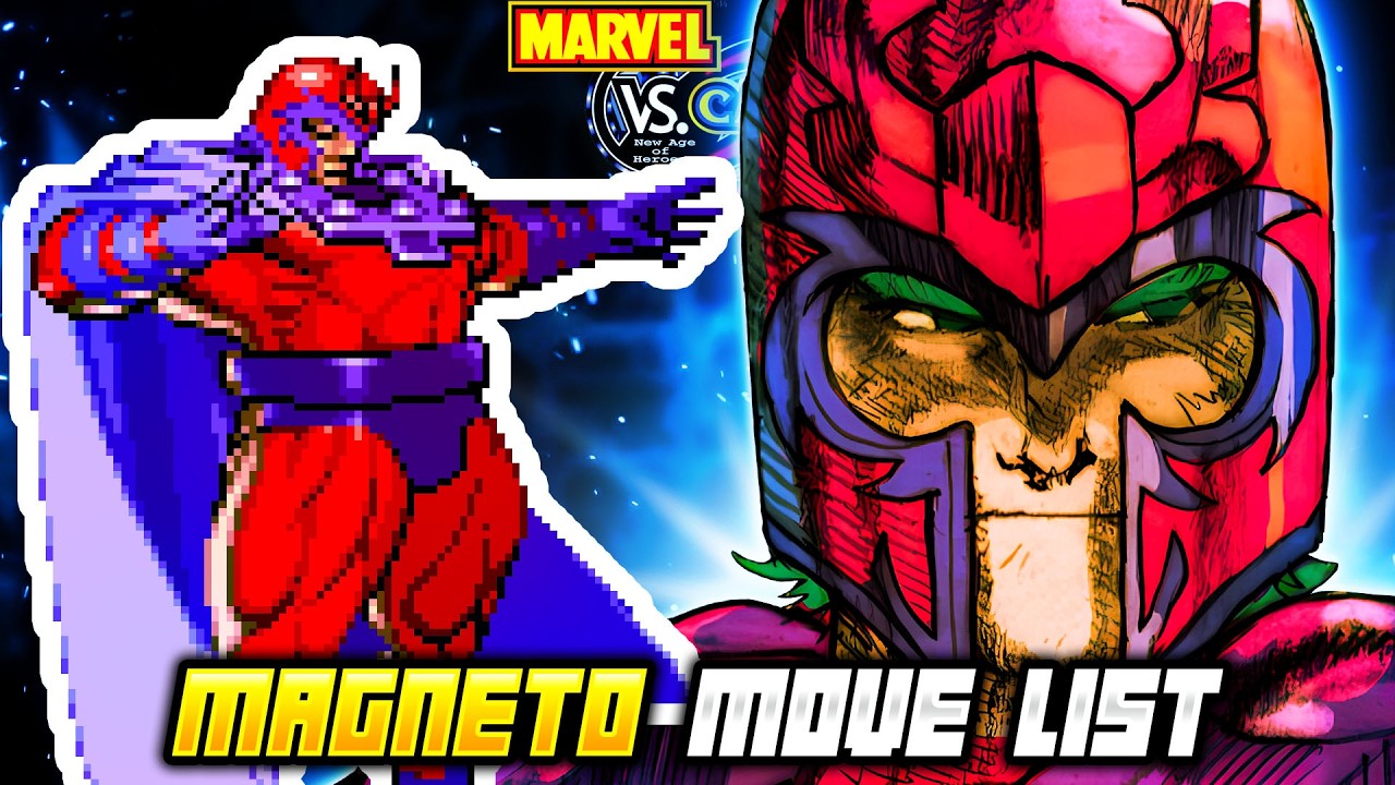 MAGNETO MOVE LIST - Marvel vs. Capcom 2: New Age of Heroes (MvC2)