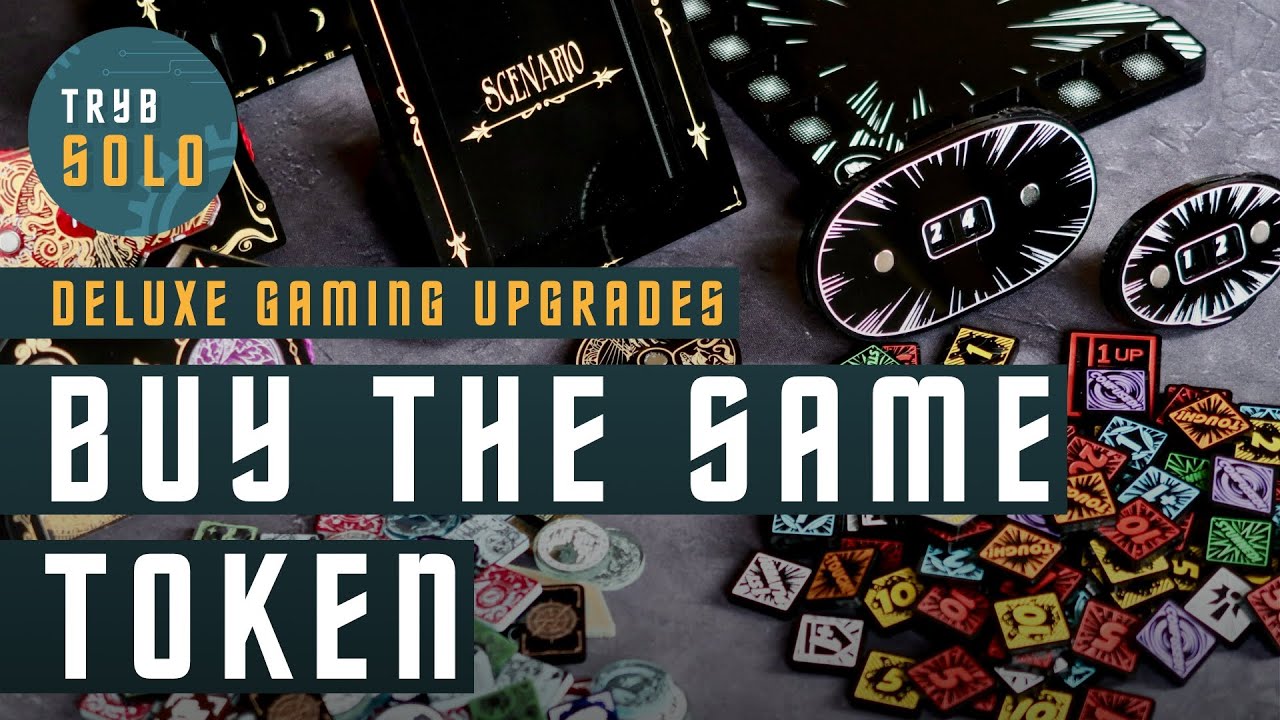🇬🇧 Tokens and accessories from Buy The Same Token for Arkham Horror and Marvel Champions