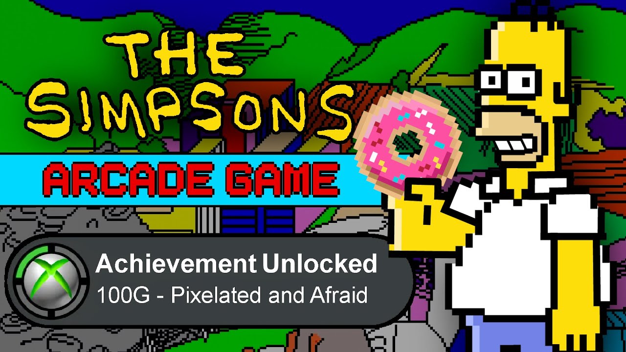 I Got EVERY Simpsons ARCADE Achievement