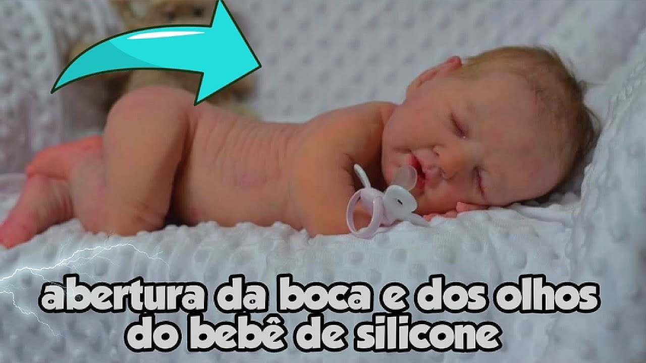 COMO É Feito (ABERTURA) Da BOCA e DOs OLHOS De Um BEBÊ De SILICONE!