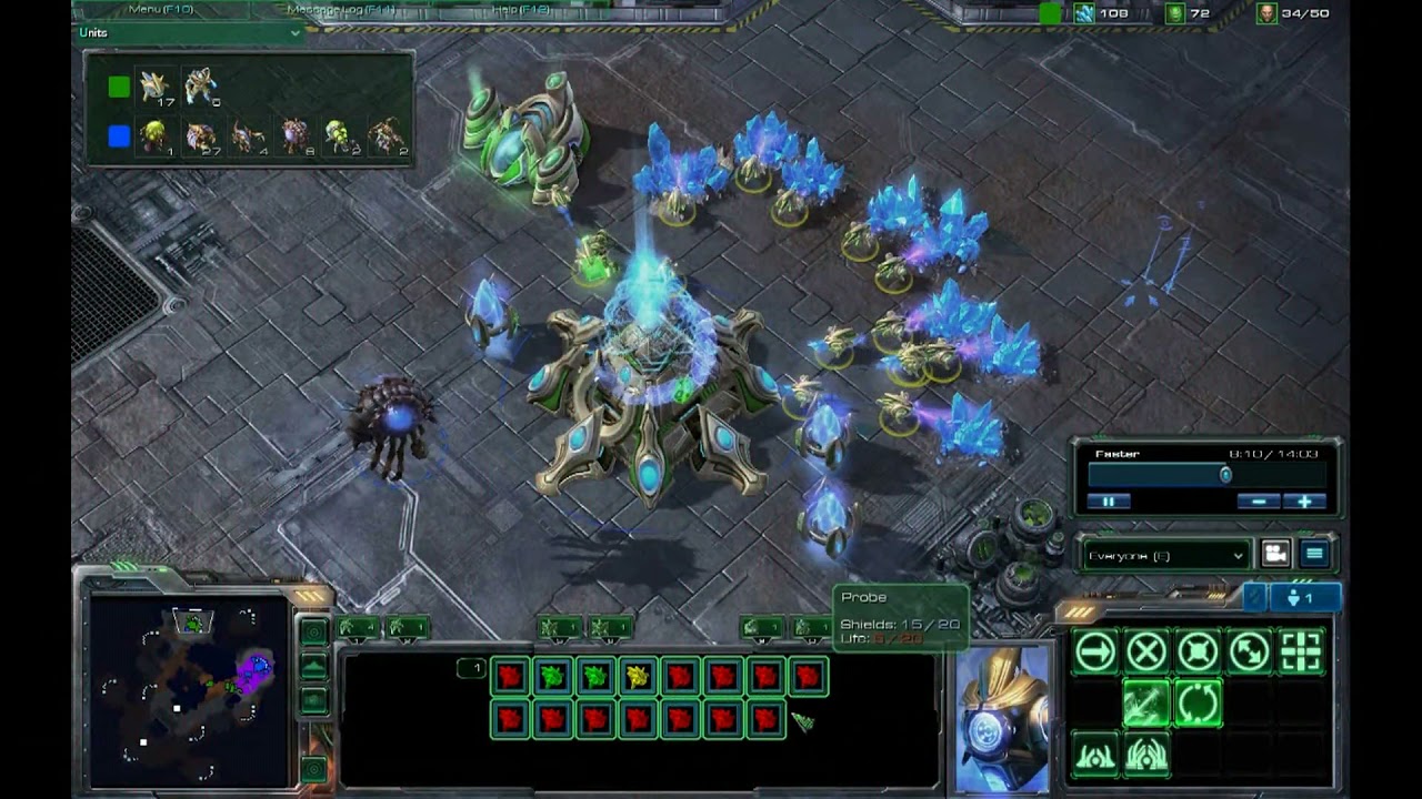 HD StarCraft - WhiteRa vs TheLittleOne - TL Invitational - Dual Commentary - FINALS - Game 2