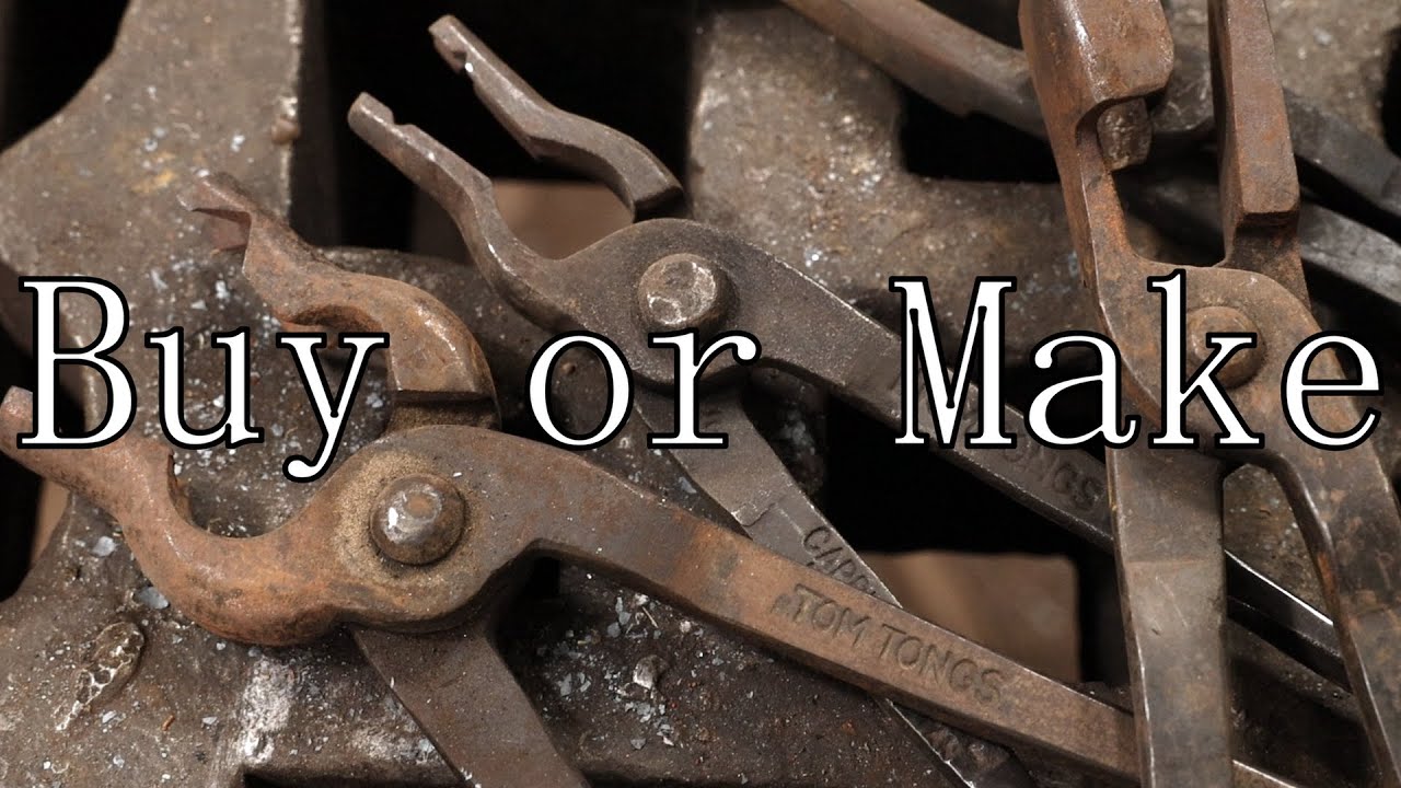 Tongs, should you Buy or Make your own?
