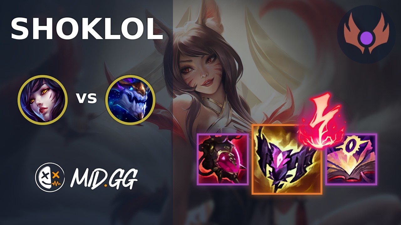 MID.GG: [ ShokLoL ] Ahri MID vs Aurelion Sol | OCE MASTER | LOL Season 2026