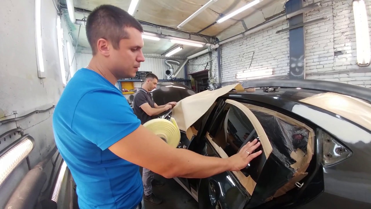 Как красить жидкой резиной - часть 2 Подготовка к покраске