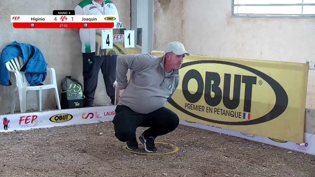 Campeonato de España Individual 2025. 1/8 de final. Iñigo Higinio VS Joaquín Romero. Valverdón.