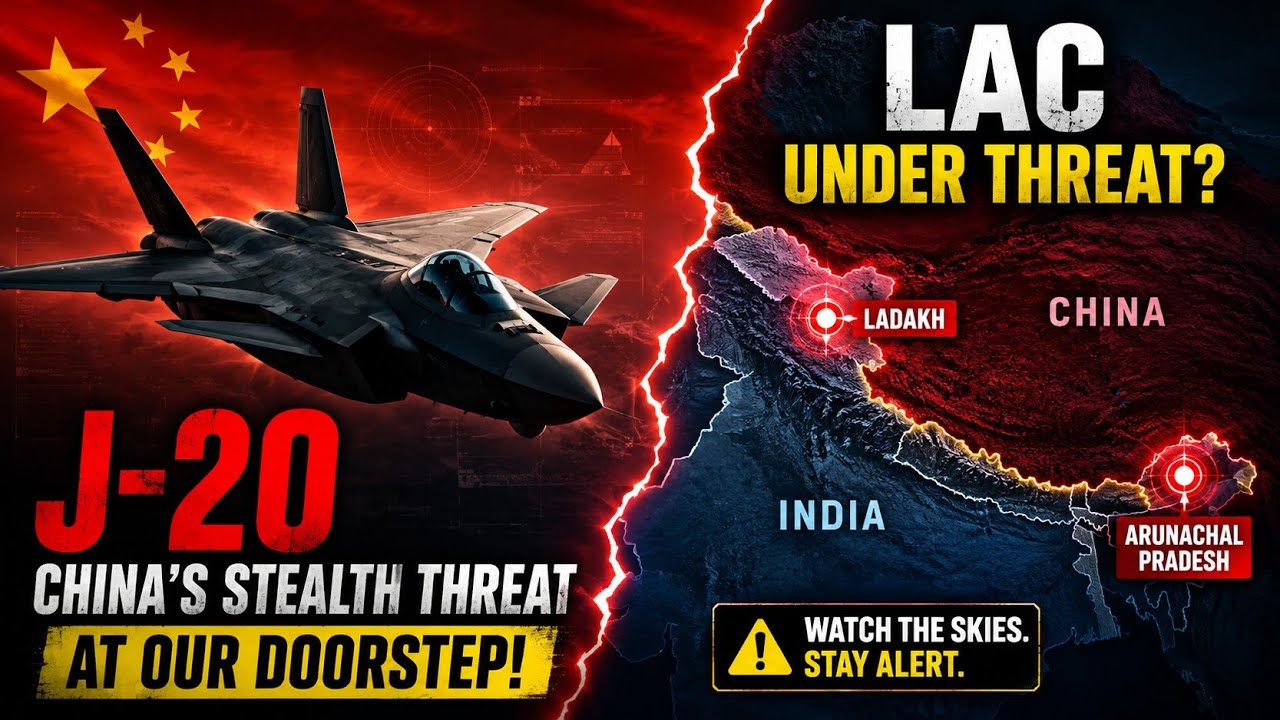 China Deploys J-20 Stealth Jets Near India Border LAC &mdash; Should We Worry? (2026)