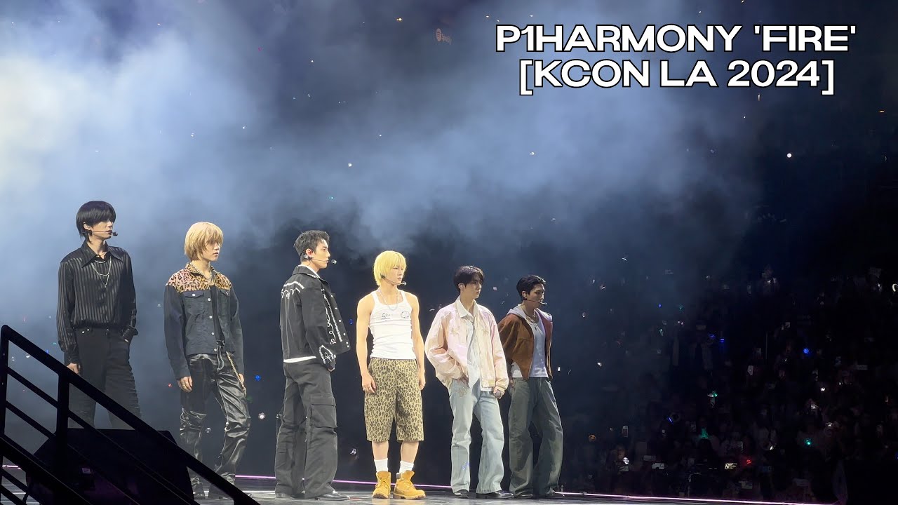 [4K] [KCON LA 2024] P1Harmony (피원하모니) 'Fire (불타오르네)' Special Stage
