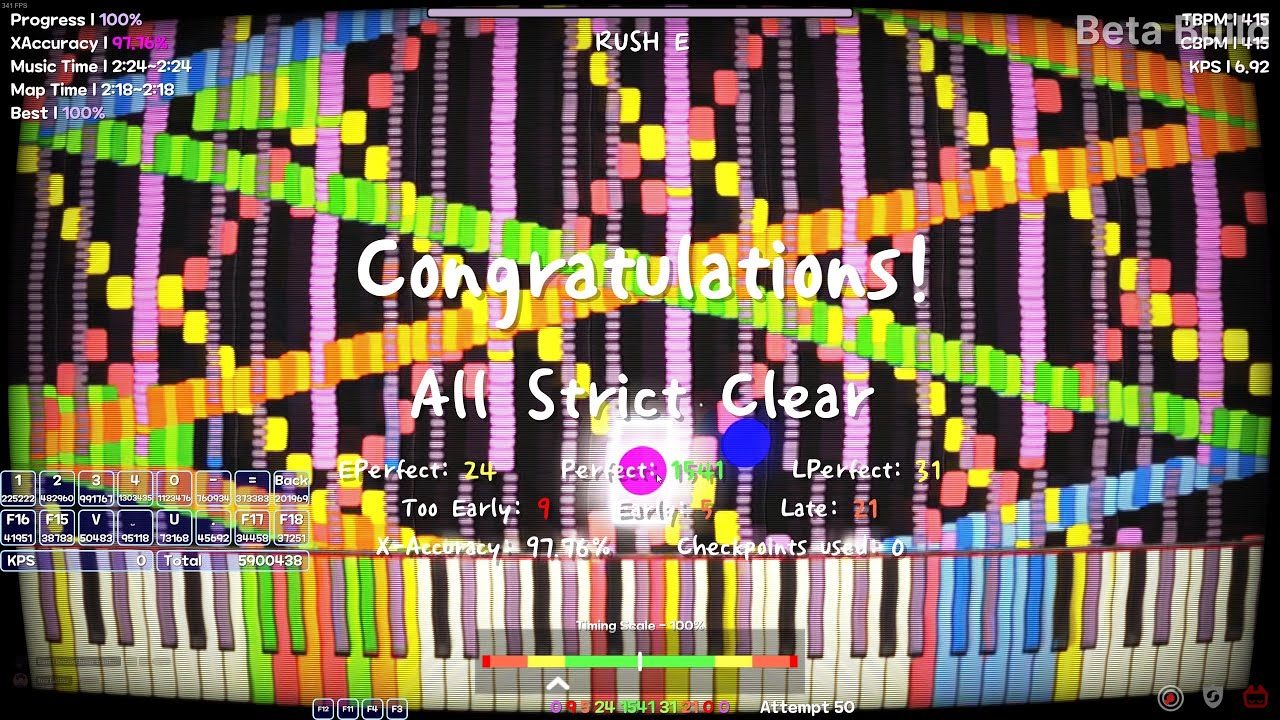 [lvl.P20] Sheet Music Boss - RUSH E