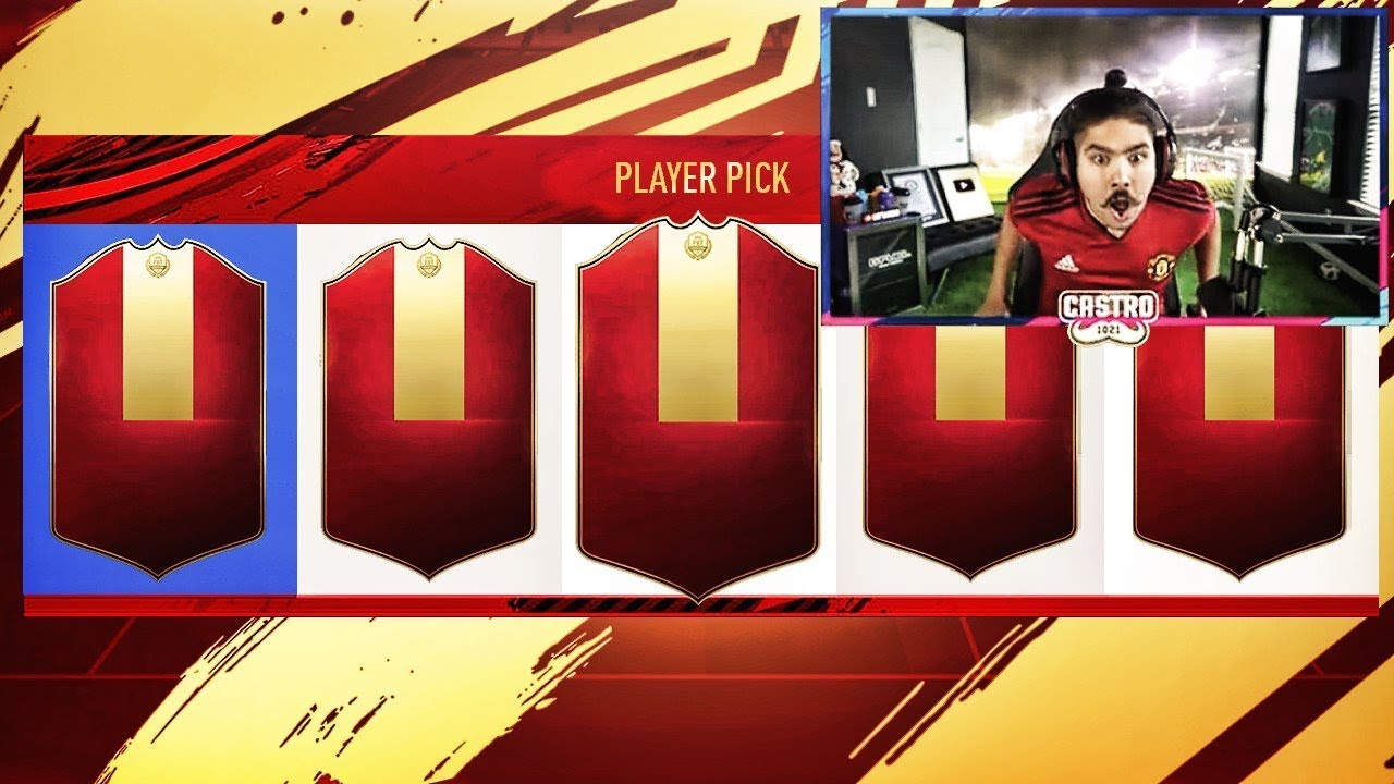 MY FUT CHAMPS REWARDS!! RED PLAYER PICK PACKS! FIFA 19