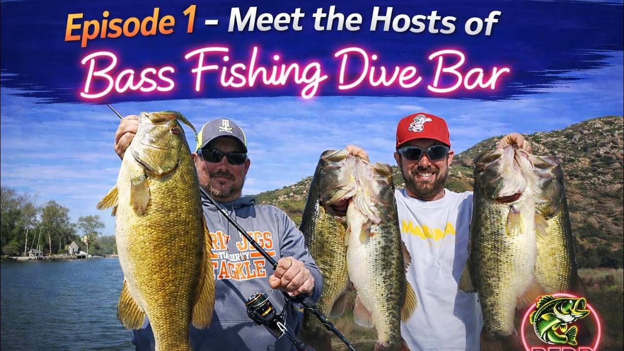 Meet the hosts of Bass Fishing Dive Bar