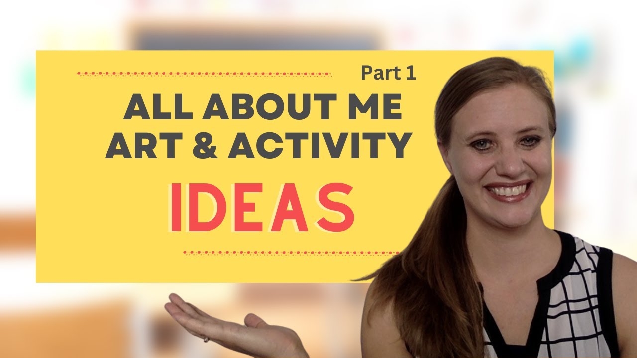 ALL ABOUT ME Part #1 - Preschool and Kindergarten Activities!