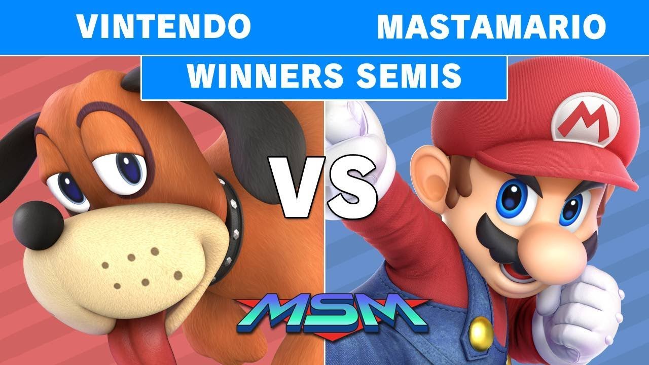 MSM 212 - BTH | Vintendo (Duck Hunt) Vs POW | Mastamario (Mario) Winner Semis - Smash Ultimate