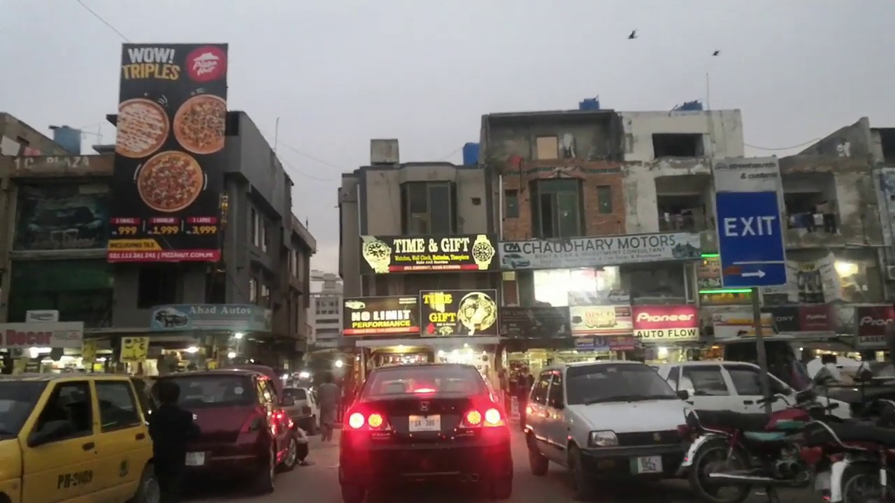 A Drive Thru F 10 Markaz, Islamabad Street View | Driving in Pakistan